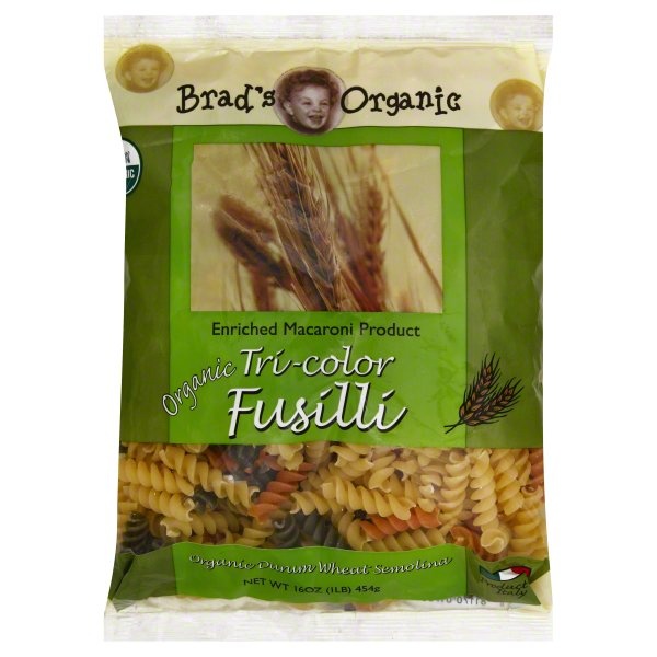 slide 1 of 5, Brad's Organic Fusilli 16 oz, 16 oz