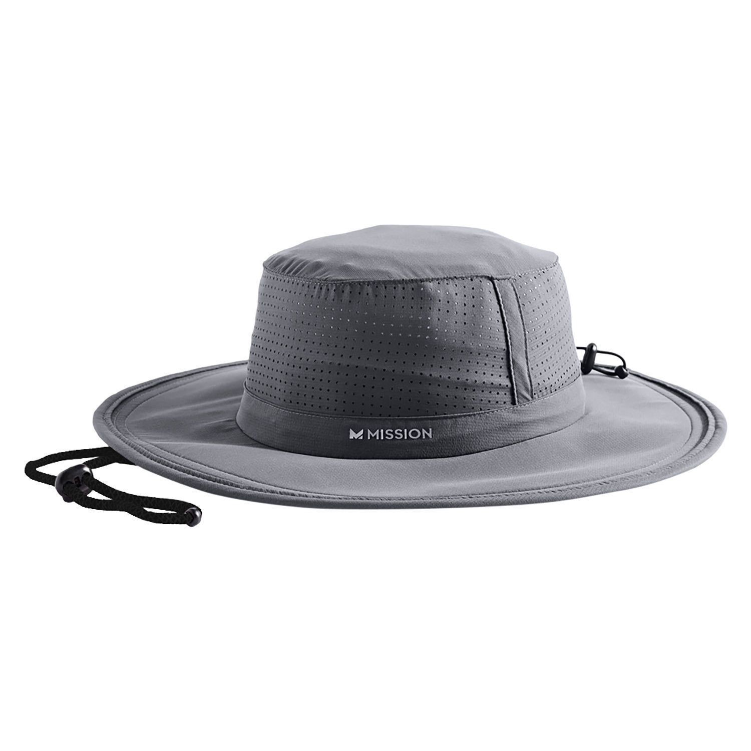 slide 1 of 1, Mission Cooling Anywhere Boonie Hat, Gray, 1 ct