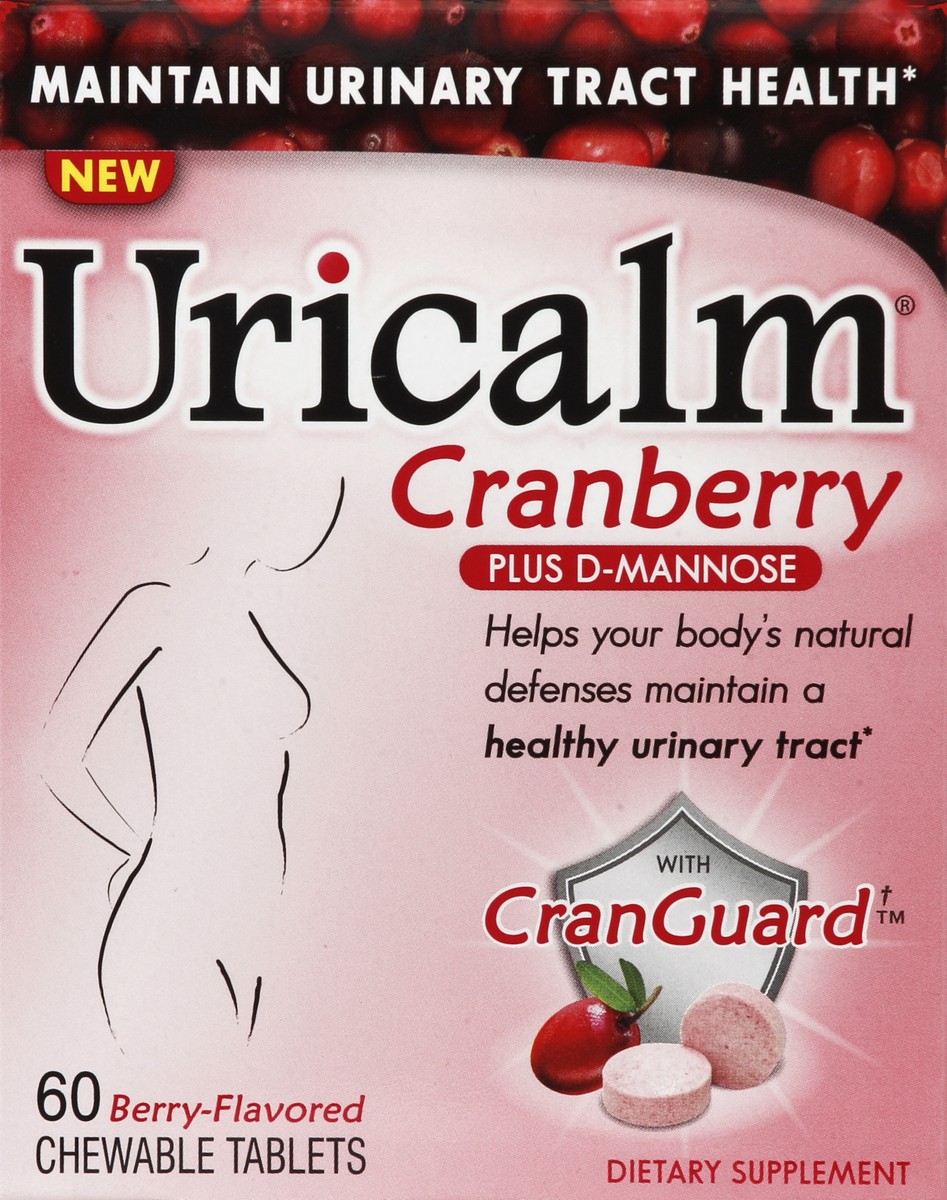 slide 3 of 4, Uricalm Cranberry 60 ea, 60 ct