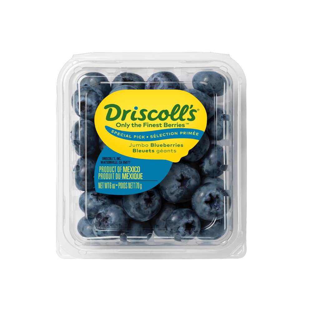 slide 1 of 1, Driscoll's Driscoll Jumbo Blueberries, 6 oz