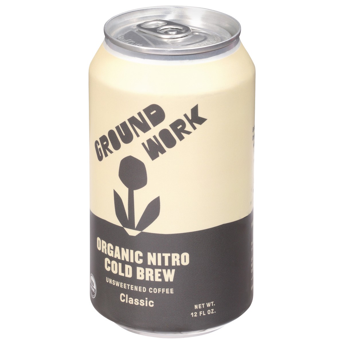 slide 3 of 12, Groundwork Organic Nitro Cold Brew Classic Coffee - 12 fl oz, 12 fl oz