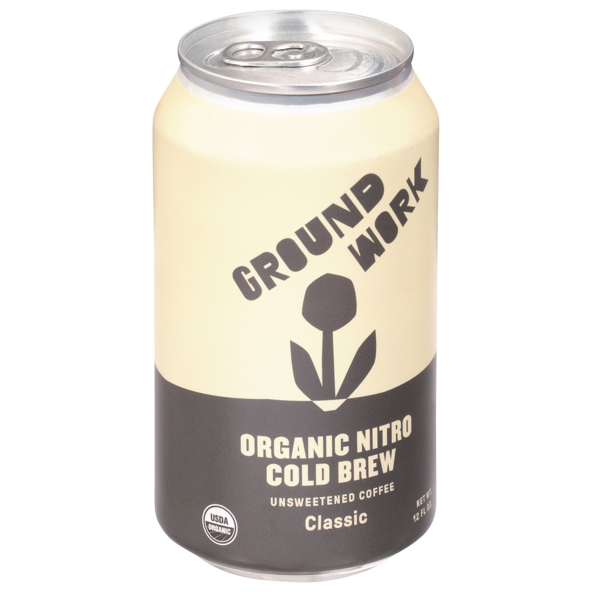 slide 6 of 12, Groundwork Organic Nitro Cold Brew Classic Coffee - 12 fl oz, 12 fl oz