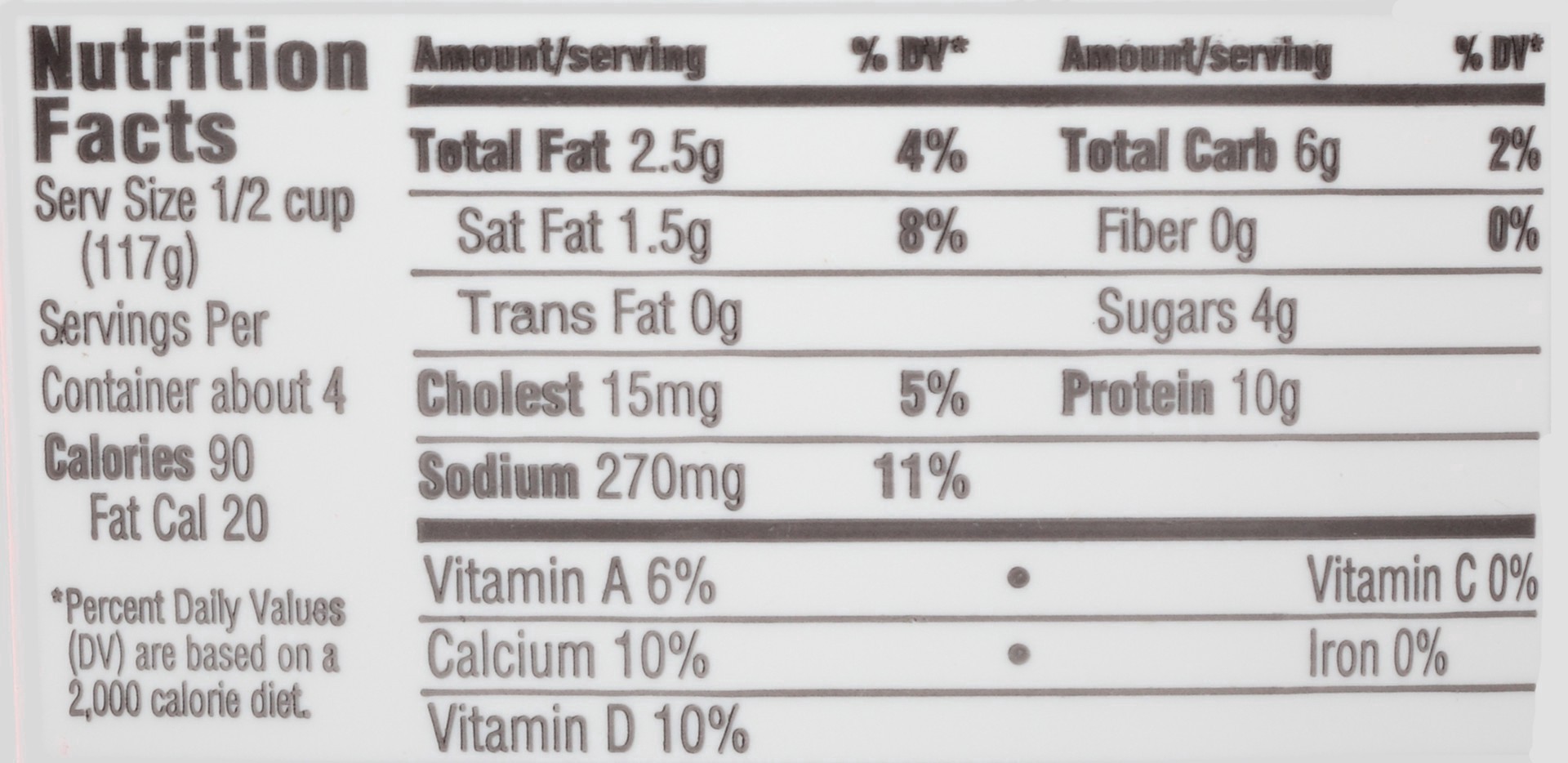 slide 17 of 23, Breakstone's Lowfat Small Curd Cottage Cheese Sodium 2% Milkfat, 16 oz Tub, 16 oz