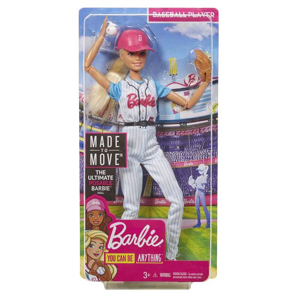 slide 1 of 1, Barbie Made to Move Doll, Assorted Styles, 1 ct