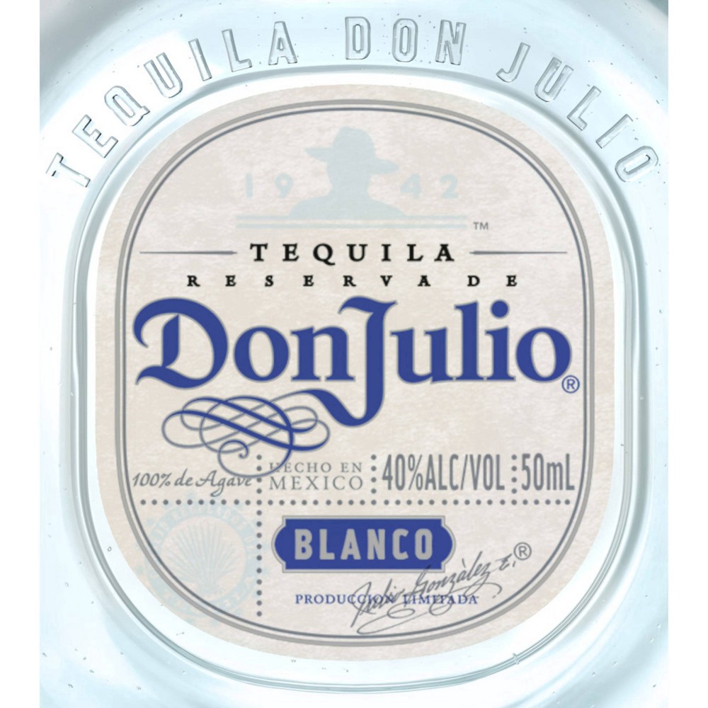 slide 4 of 5, Don Julio Blanco Tequila, 50 mL, 50 ml