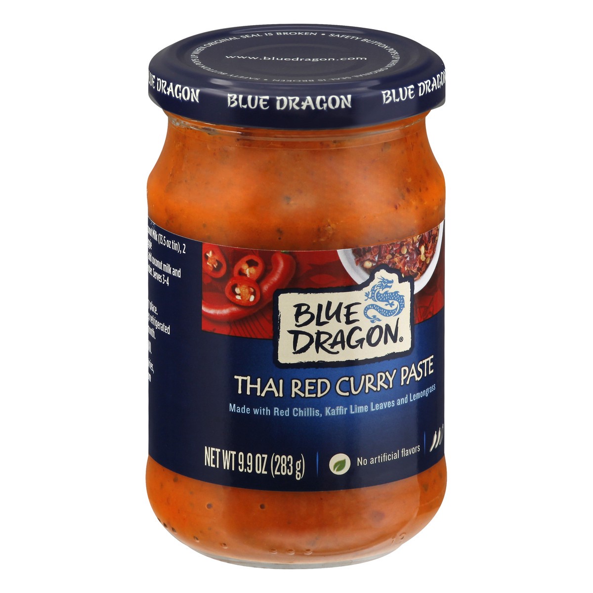 slide 2 of 9, Blue Dragon Thai Red Curry Paste 9.9 oz, 9.9 oz