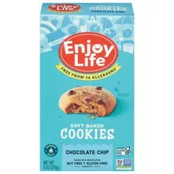 Enjoy Life Chocolate Chip Soft Baked Cookies, 6 oz Box