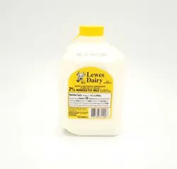 Lewes Dairy 2% Reduced Fat Milk 1 gal