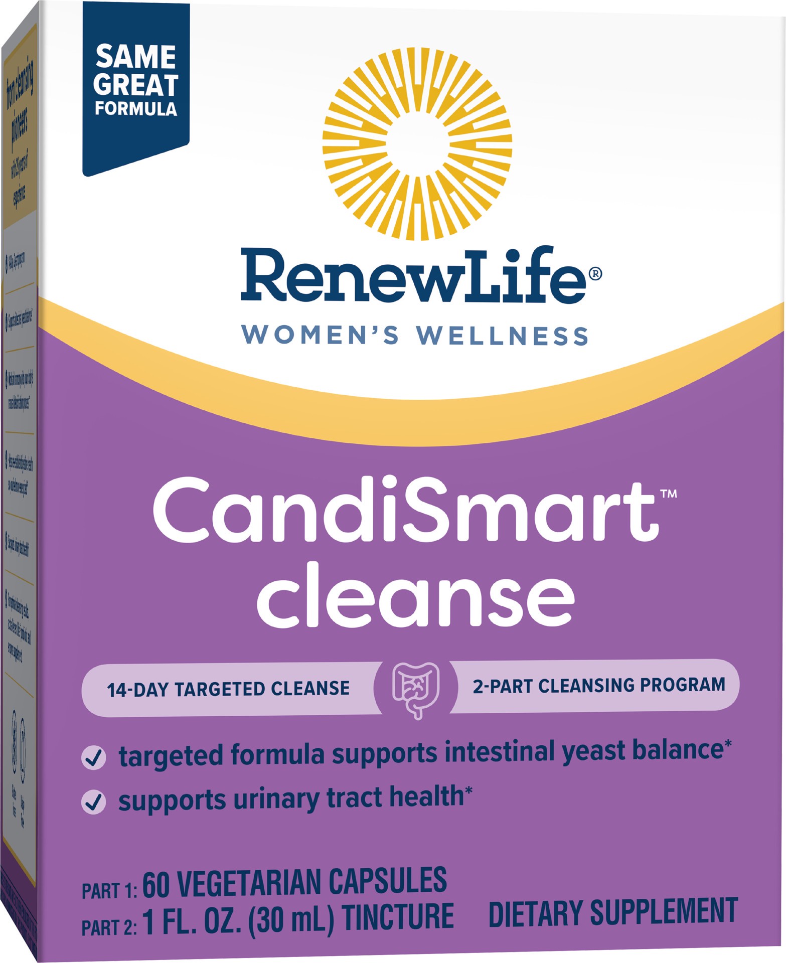 slide 5 of 5, Renew Life Candi Smart Yeast Cleansing Formula Kit, 1 ct