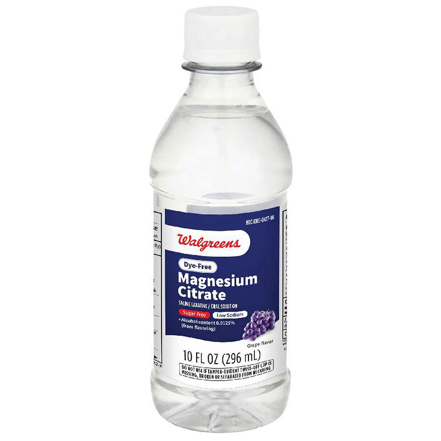 slide 1 of 5, Walgreens Magnesium Citrate Grape, 10 fl oz