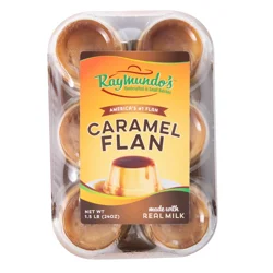 Raymundo's Caramel Flan 6 ea Pack