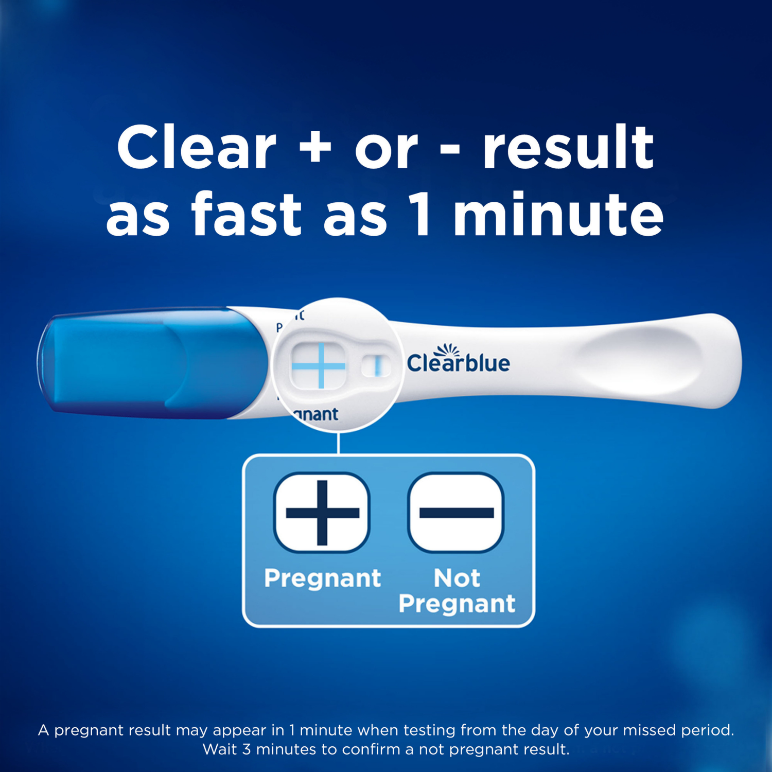 slide 2 of 5, Clearblue Rapid Detection Pregnancy Test, 3 Count, 3 ct