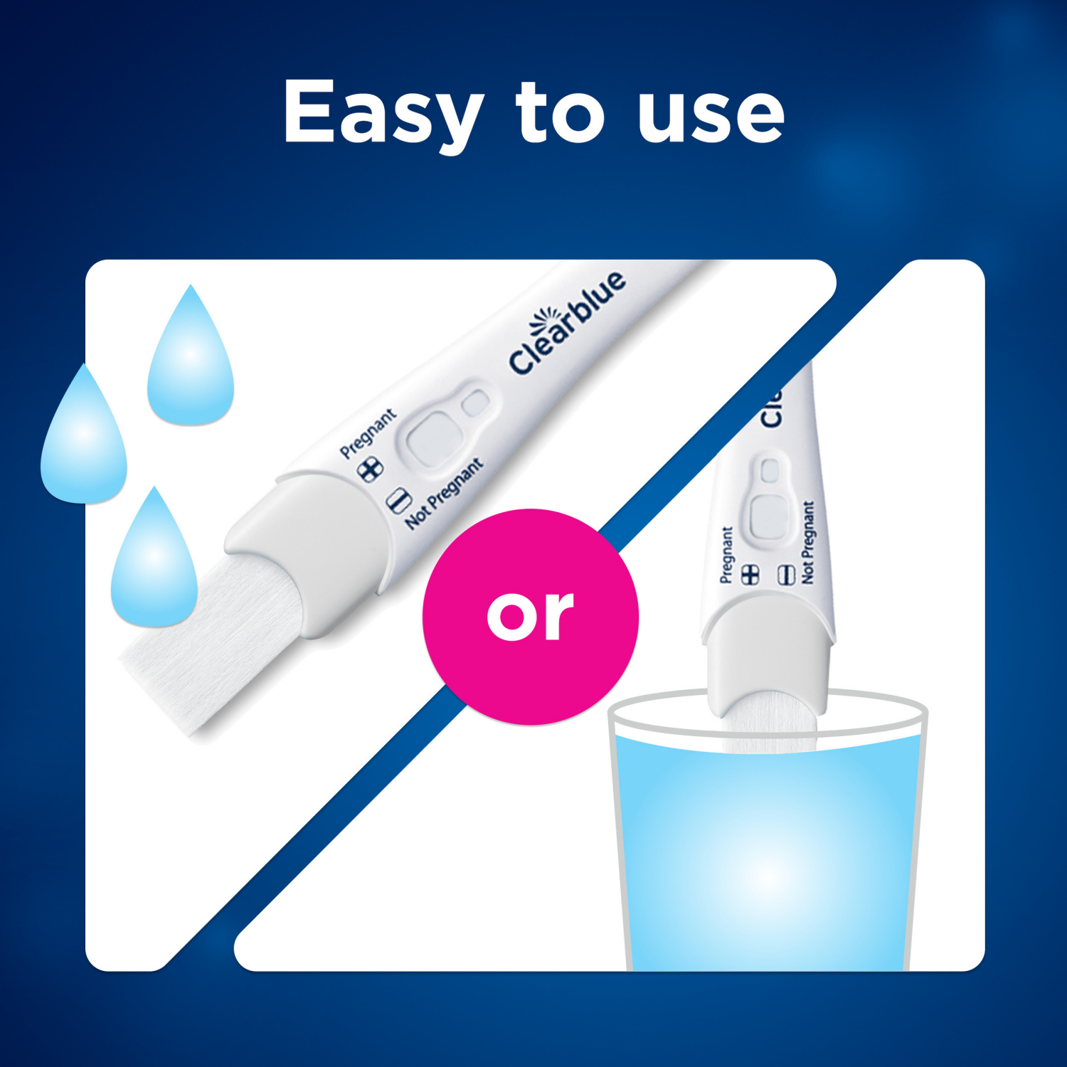 slide 7 of 8, Clearblue Easy Ovulation Test Kit and Home Pregnancy Test, 11CT, 1 ct