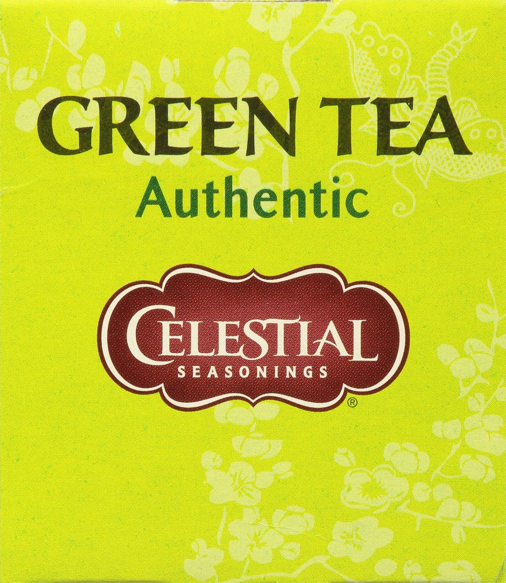 slide 6 of 9, Celestial Seasonings Authentic Green Tea 25 Tea Bags, 25 ct