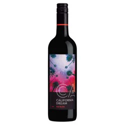 California Dream Red Blend, 750mL Red Wine Bottle