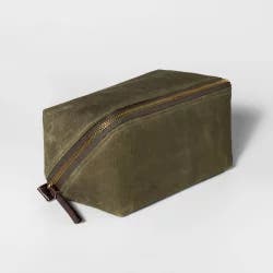 Men's Olive Diagonal Zip Kit - Goodfellow & Co