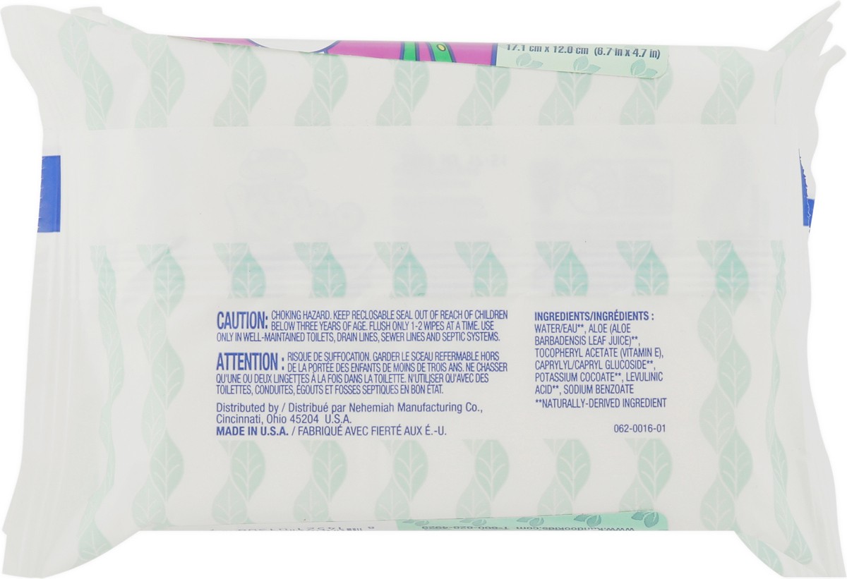 slide 4 of 9, Kandoo Kids Flushable Wipes 3 - 48ct Packs (144 Wipes), 3 ct