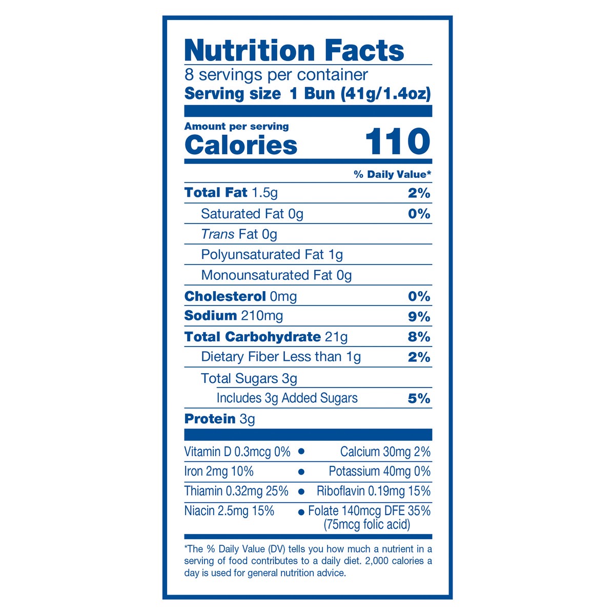 slide 10 of 10, Wonder Bread Frankfurter Buns, Top Sliced Hot Dog Buns, 8 Count, 8 ct