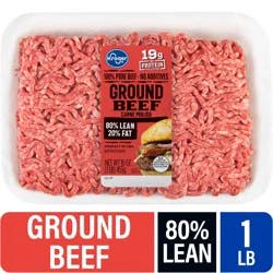 Kroger Ground Beef 80% Lean