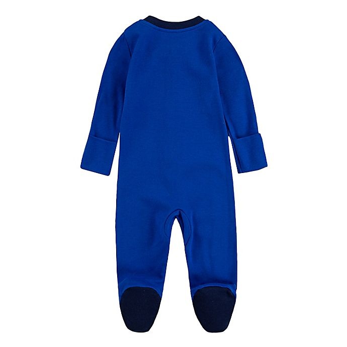 slide 2 of 4, Nike Newborn Just Do It Footie Coveral - Royal, 1 ct