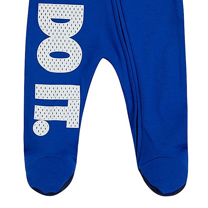 slide 4 of 4, Nike Newborn Just Do It Footie Coveral - Royal, 1 ct