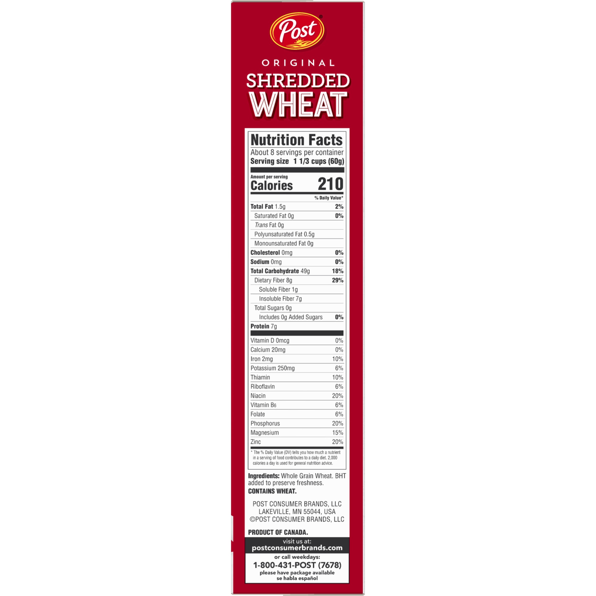 slide 5 of 8, Shredded Wheat Spoon Size Breakfast Cereal, 16.4 oz