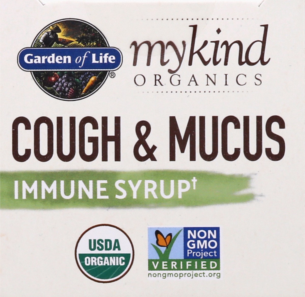 slide 9 of 9, Mykind Organics Cough & Mucus Immune Syrup 5Oz, 1 ct