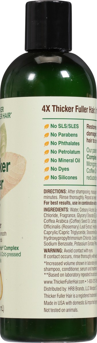 slide 5 of 9, Thicker Fuller Hair Fortifying Conditioner 12 fl oz, 12 fl oz
