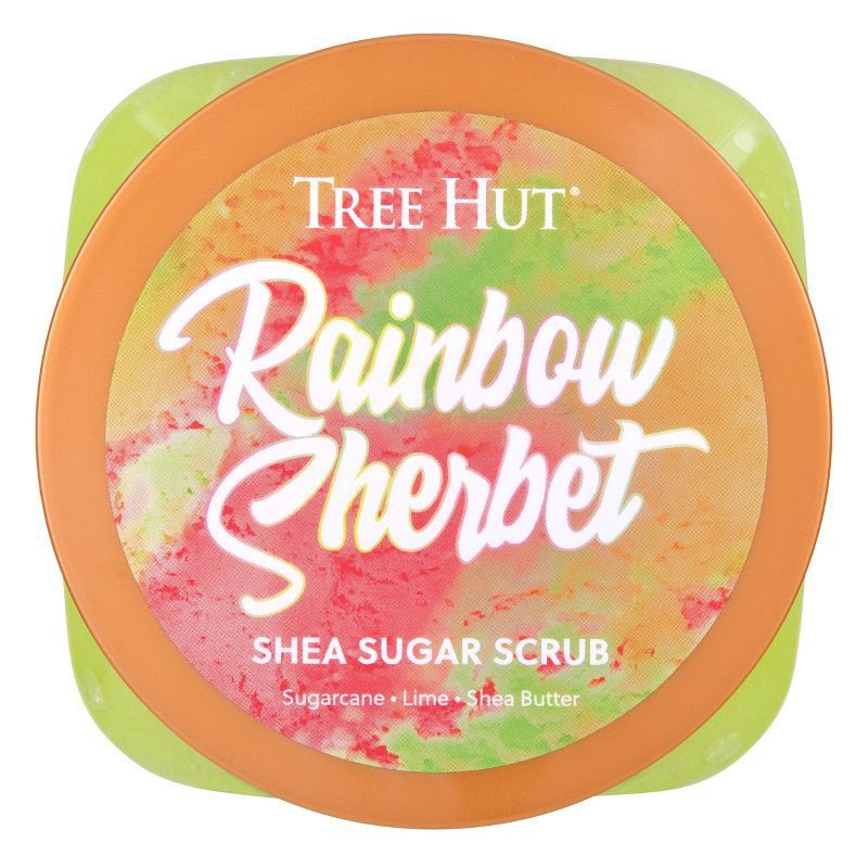 slide 6 of 15, Tree Hut Rainbow Sherbet Shea Sugar Body Scrub - 18oz, 18 oz
