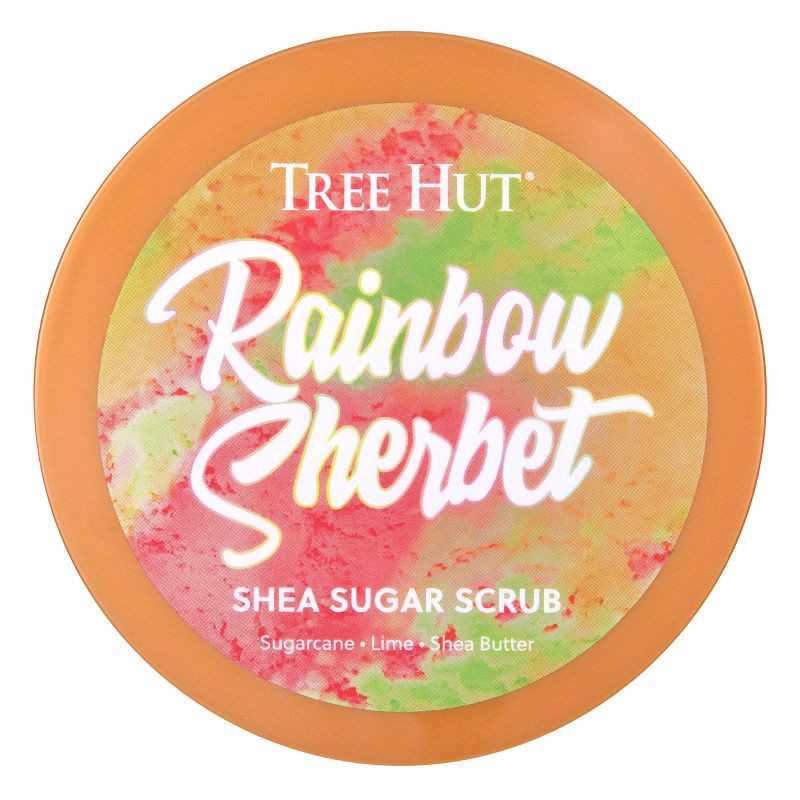 slide 9 of 15, Tree Hut Rainbow Sherbet Shea Sugar Body Scrub - 18oz, 18 oz