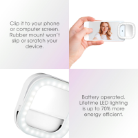 slide 4 of 5, Selfie Mirror, 1 ct