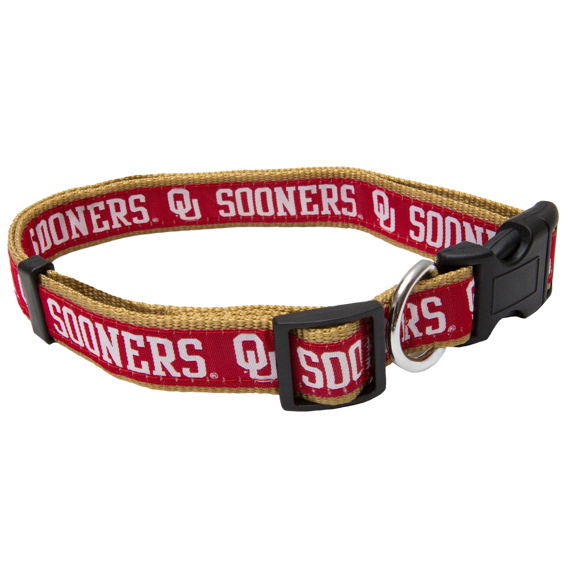 slide 1 of 1, Pets First Oklahoma Sooners Collar, MED