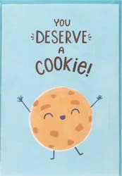 American Greetings You Deserve a Cookie Greeting Card 1 ea