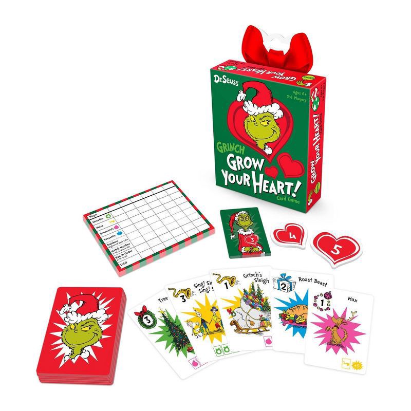 slide 2 of 3, Dr. Seuss The Grinch Who Stole Christmas - Card Game, 1 ct