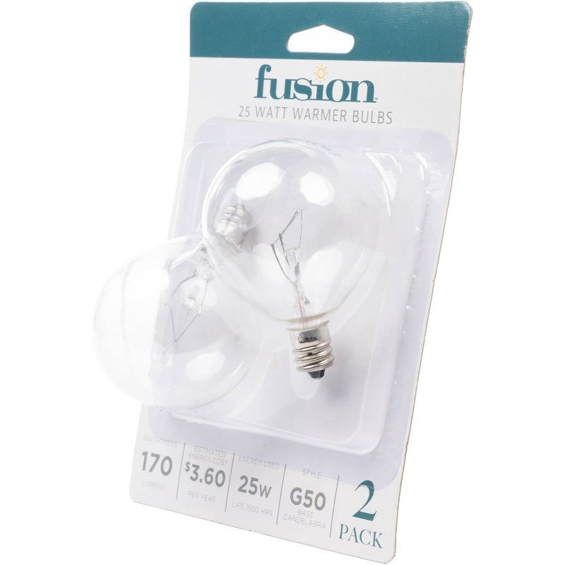 slide 2 of 3, Fusion™ 25 Watt Replacement Bulbs, 2 ct