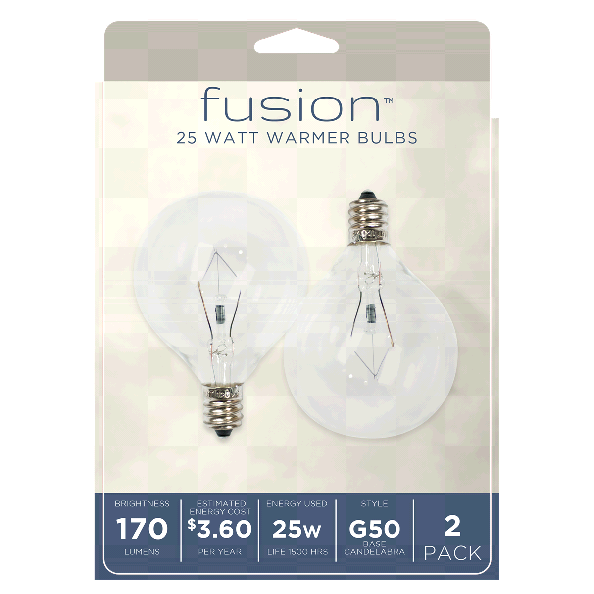 slide 1 of 2, Fusion™ 25 Watt Replacement Bulbs, 2 ct