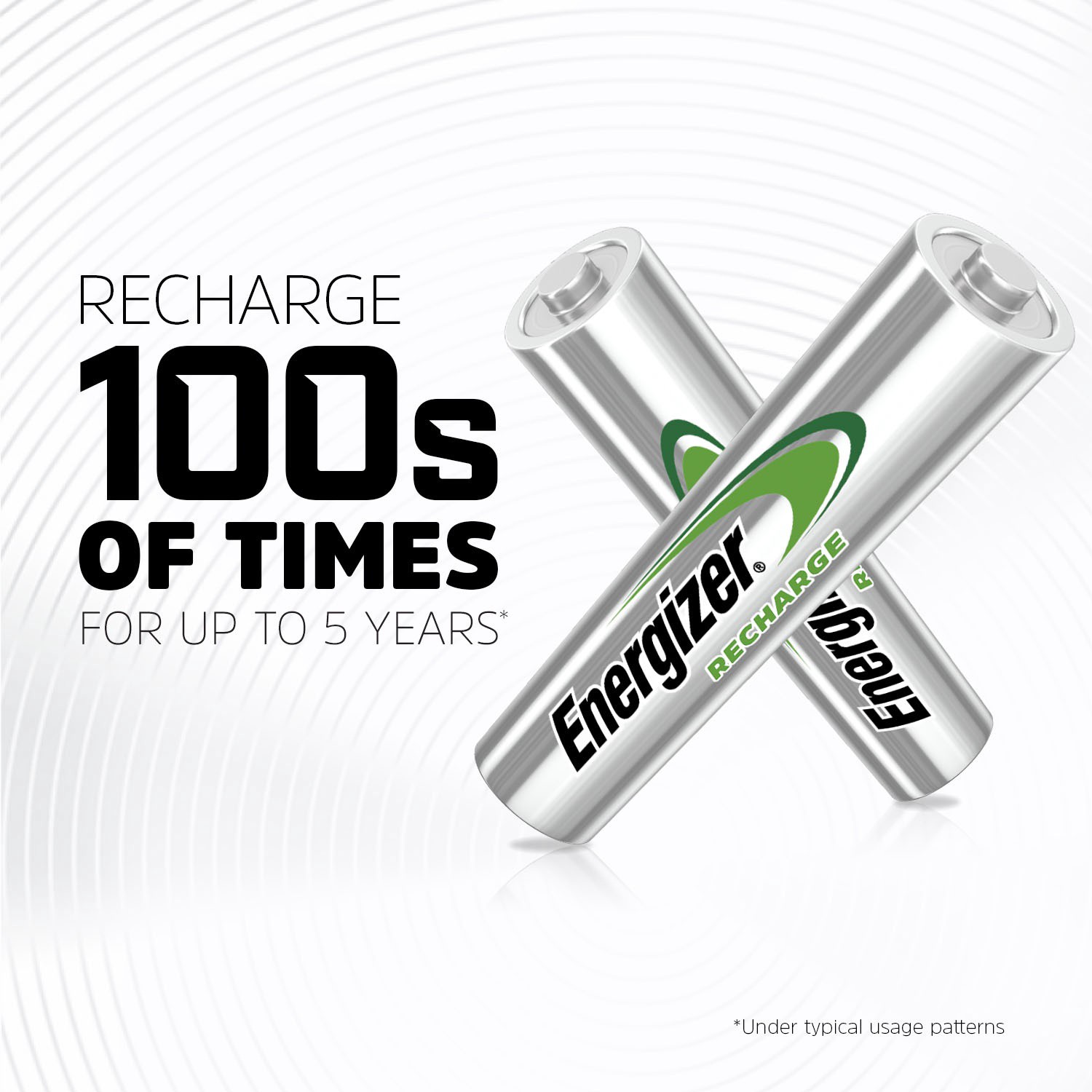 slide 9 of 10, Energizer Power Plus Rechargeable AAA Batteries (2 Pack), 800mAh Triple A Batteries, 2 ct