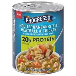 Progresso Protein Mediterranean-Style Meatball and Chicken Canned Soup