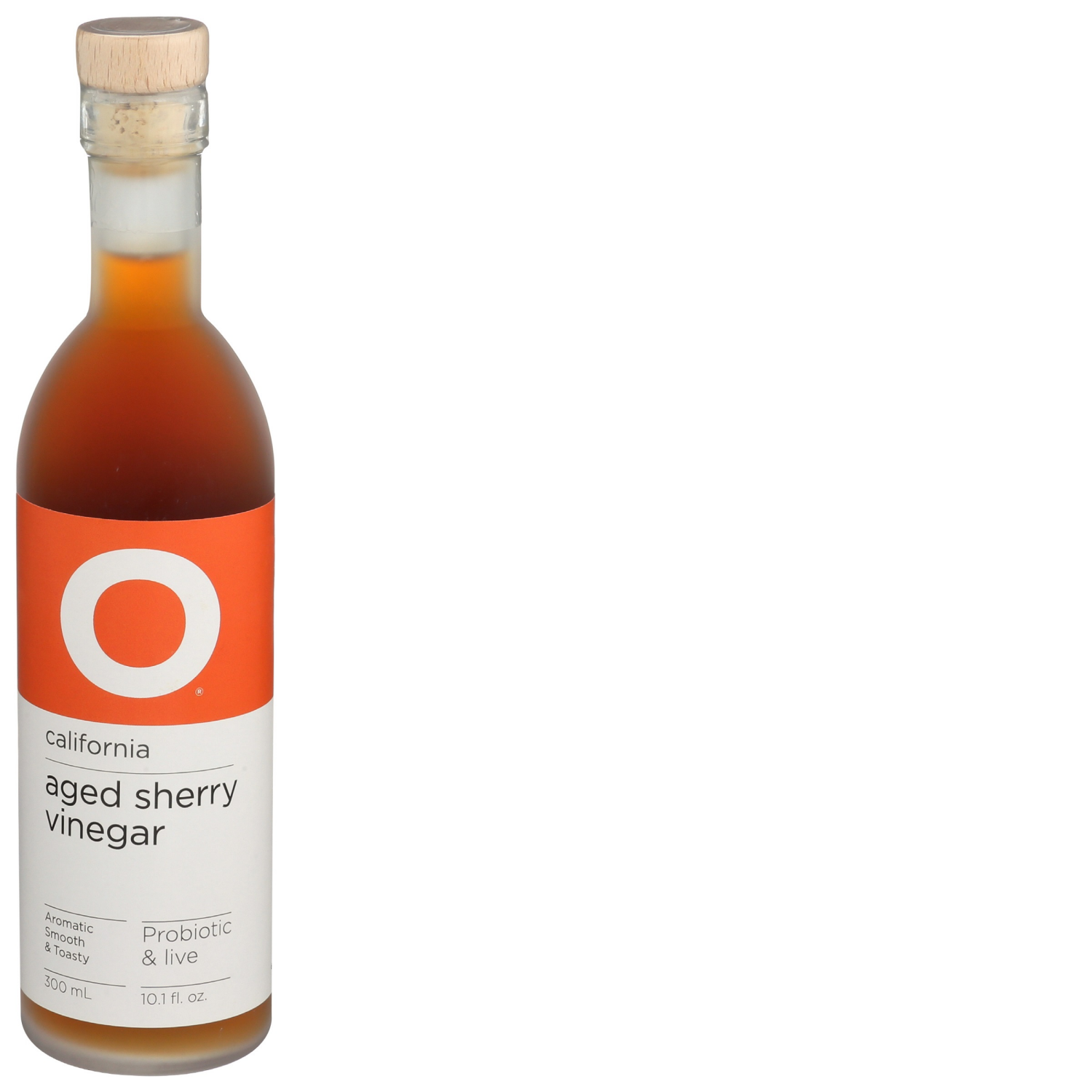 slide 1 of 2, O California Aged Sherry Vinegar 300ml (10.1oz) Glass, 10.1 fl oz