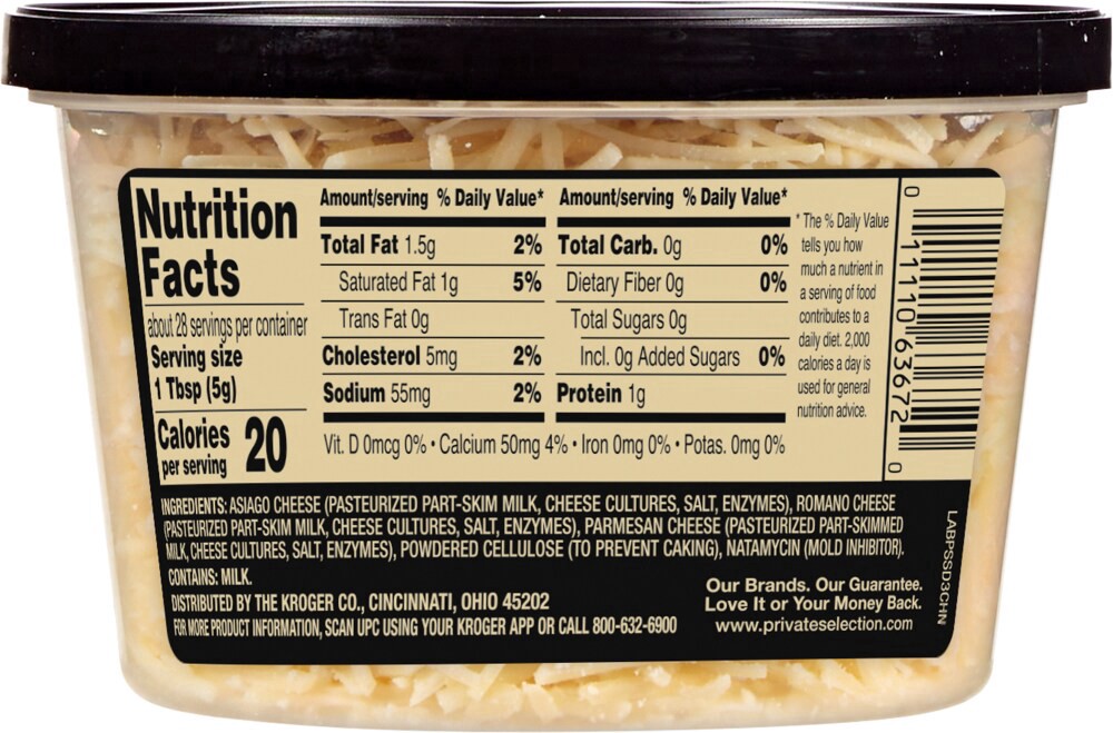 slide 3 of 3, Private Selection Shredded 3 Cheese Blend, 5 oz