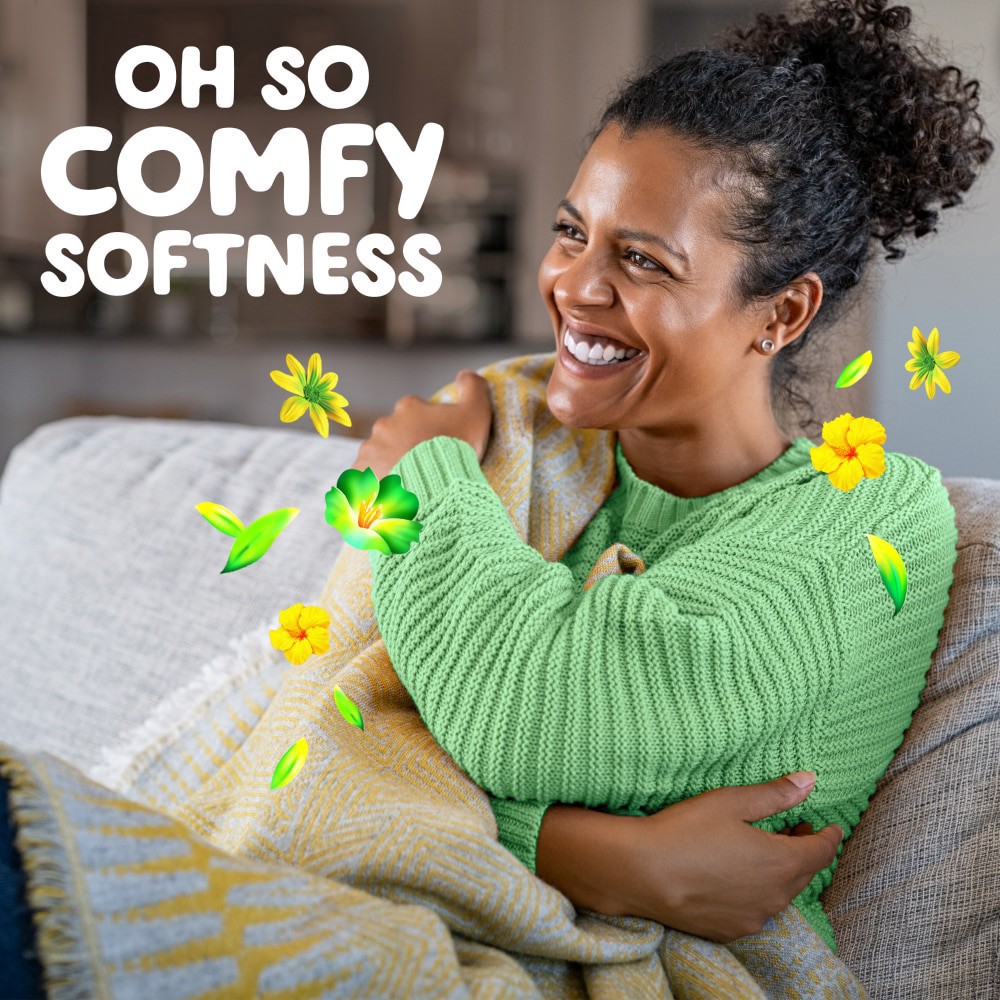 slide 2 of 6, Gain Liquid Fabric Softener, Original Scent, 100 FL OZ LIQ., 136 Loads, Smooth Touch - softness you can feel, 3.15 qt