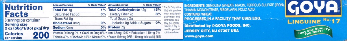 slide 5 of 14, Goya Linguine 20/16 Oz., 16 oz