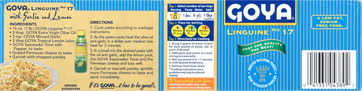slide 7 of 14, Goya Linguine 20/16 Oz., 16 oz