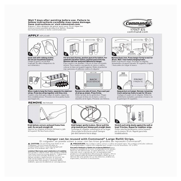 slide 8 of 29, 3M Command Picture And Frame Damage-Free Sawtooth Set, 5 ct