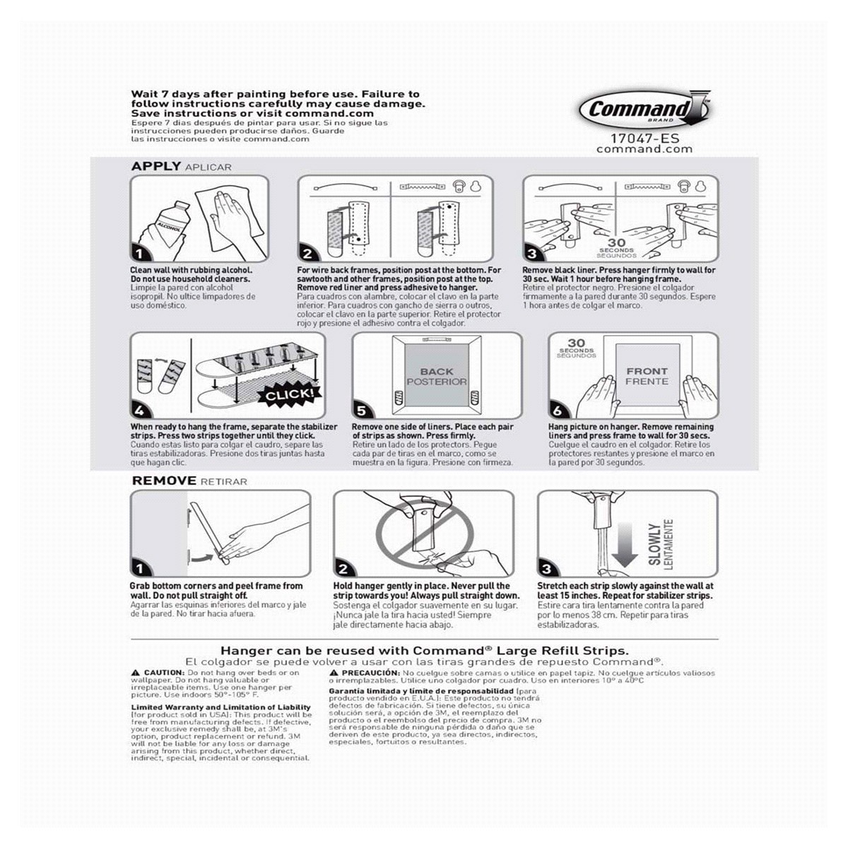 slide 9 of 29, 3M Command Picture And Frame Damage-Free Sawtooth Set, 5 ct