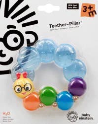 Baby Einstein 3+ Months Teether-Pillar Rattle Toy 1 ea
