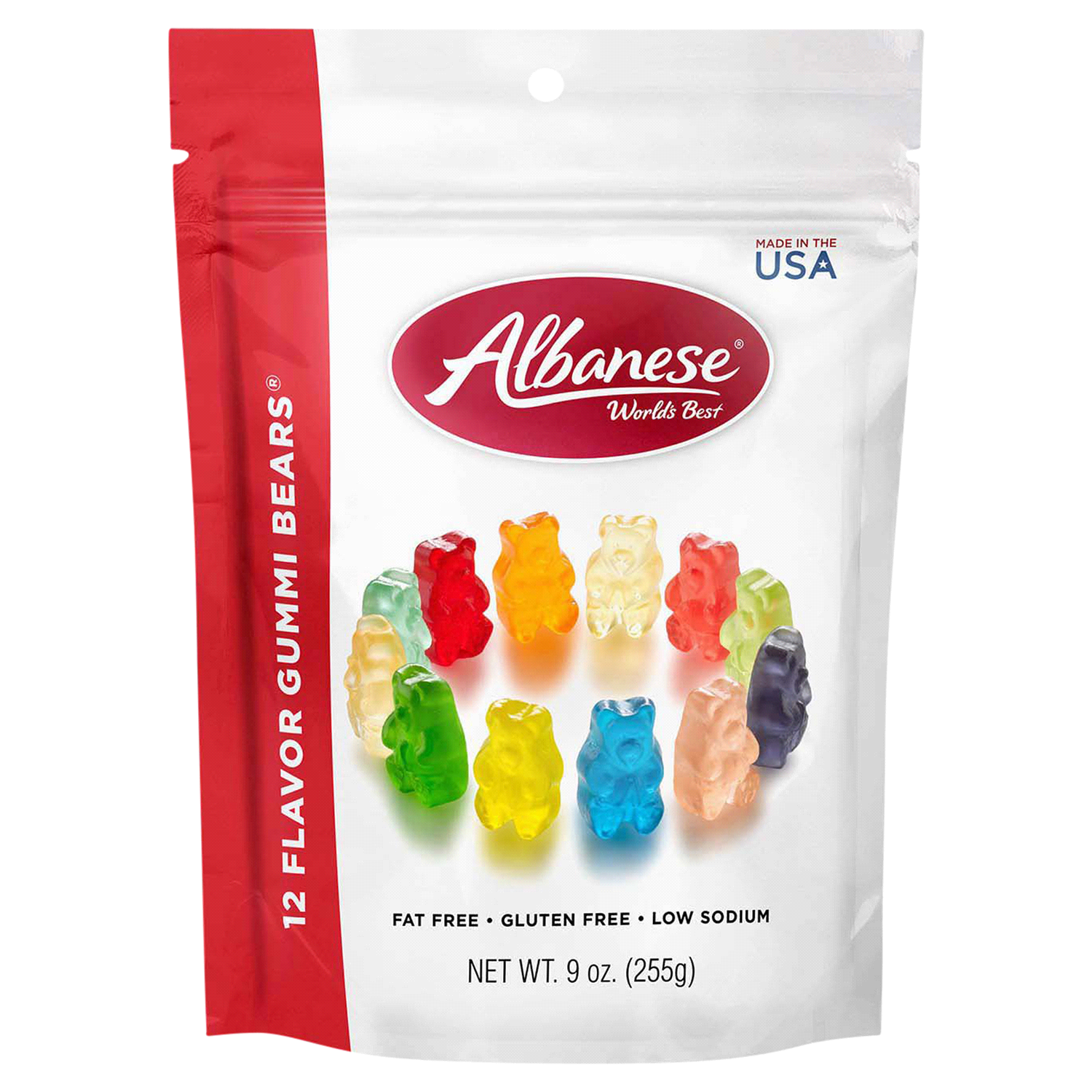 slide 1 of 2, Albanese World's Best 12 Flavor Gummi Bears 9 oz, 9 oz