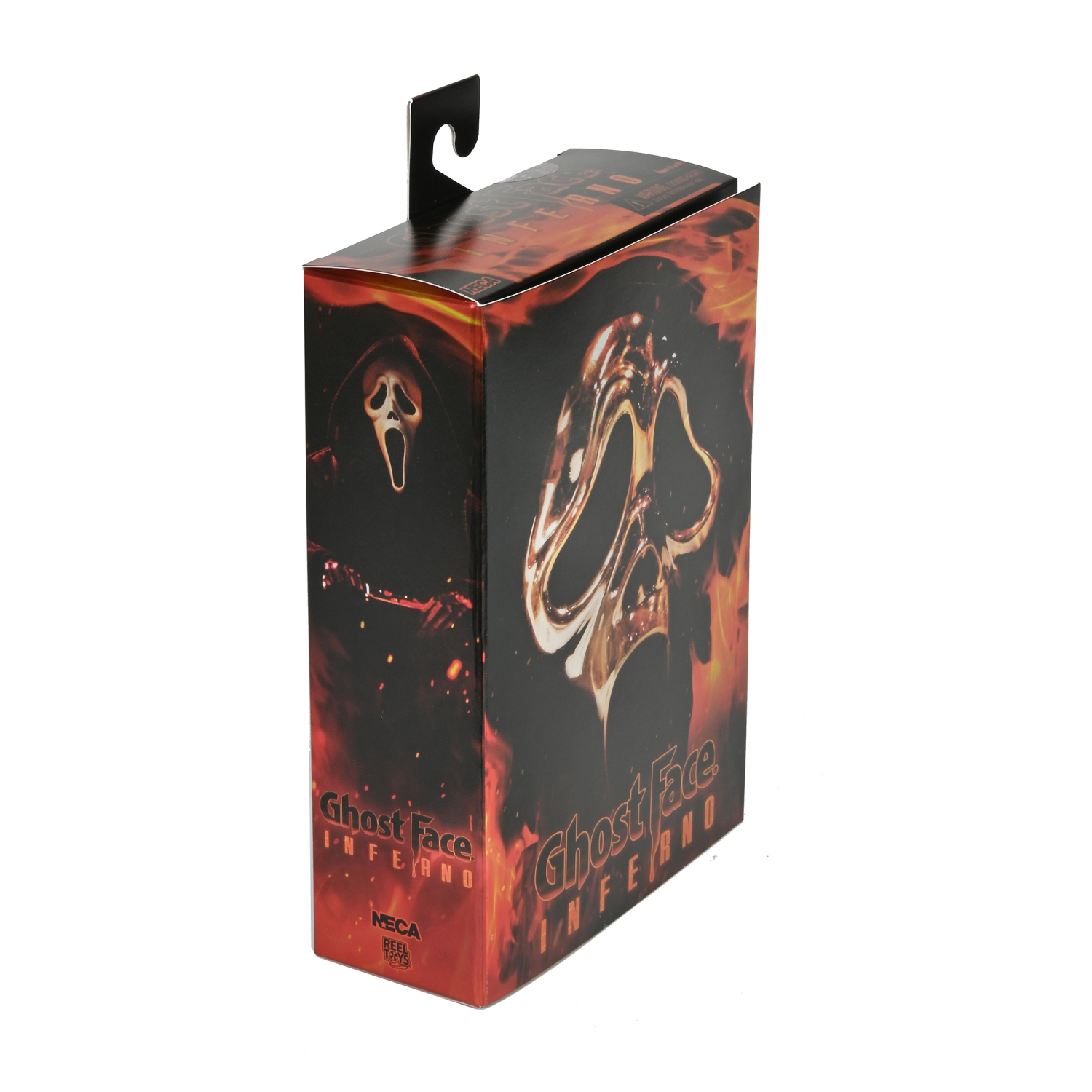 slide 3 of 6, NECA Ghost Face 7" Figure Ult Ghost Face Inferno, 7 in