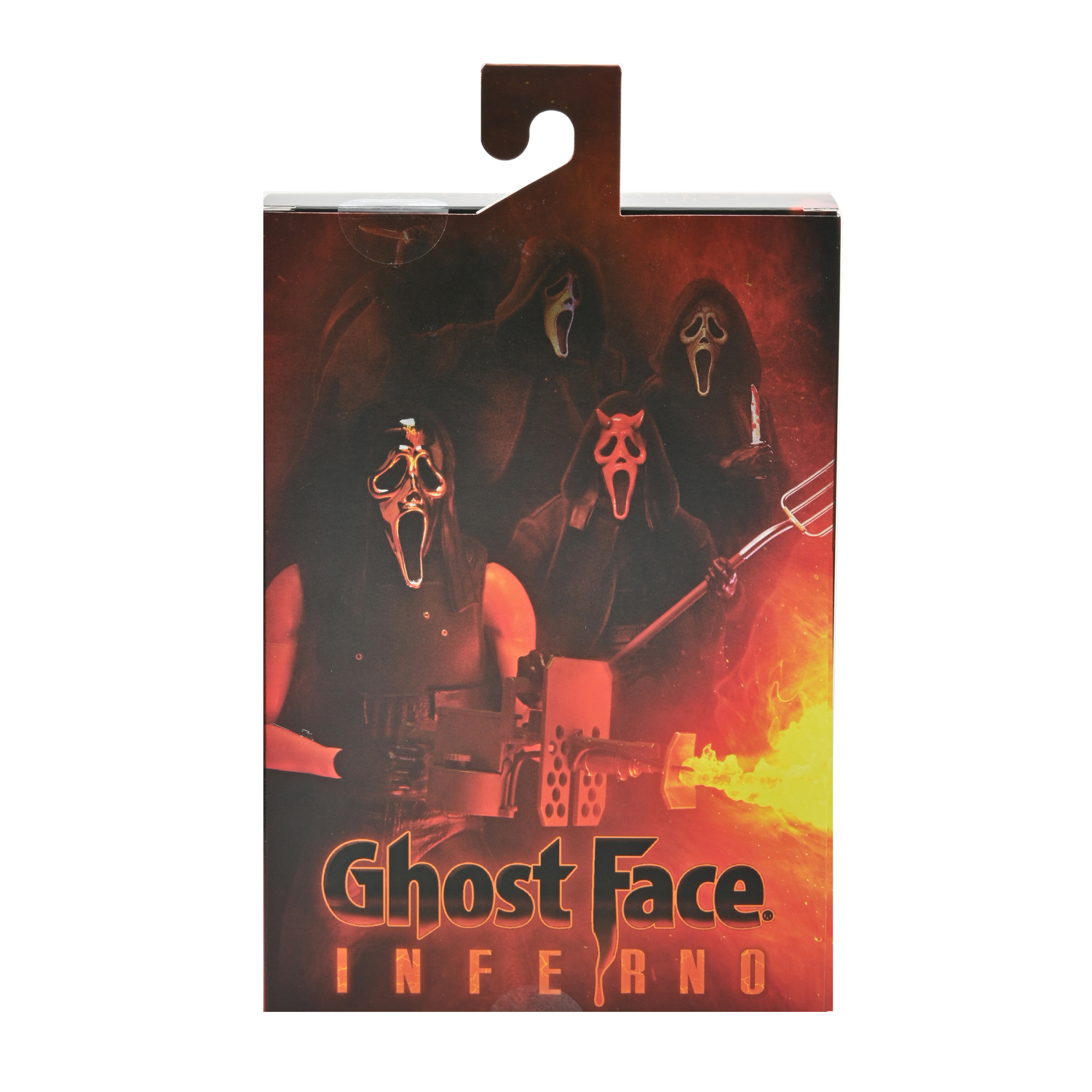 slide 5 of 6, NECA Ghost Face 7" Figure Ult Ghost Face Inferno, 7 in