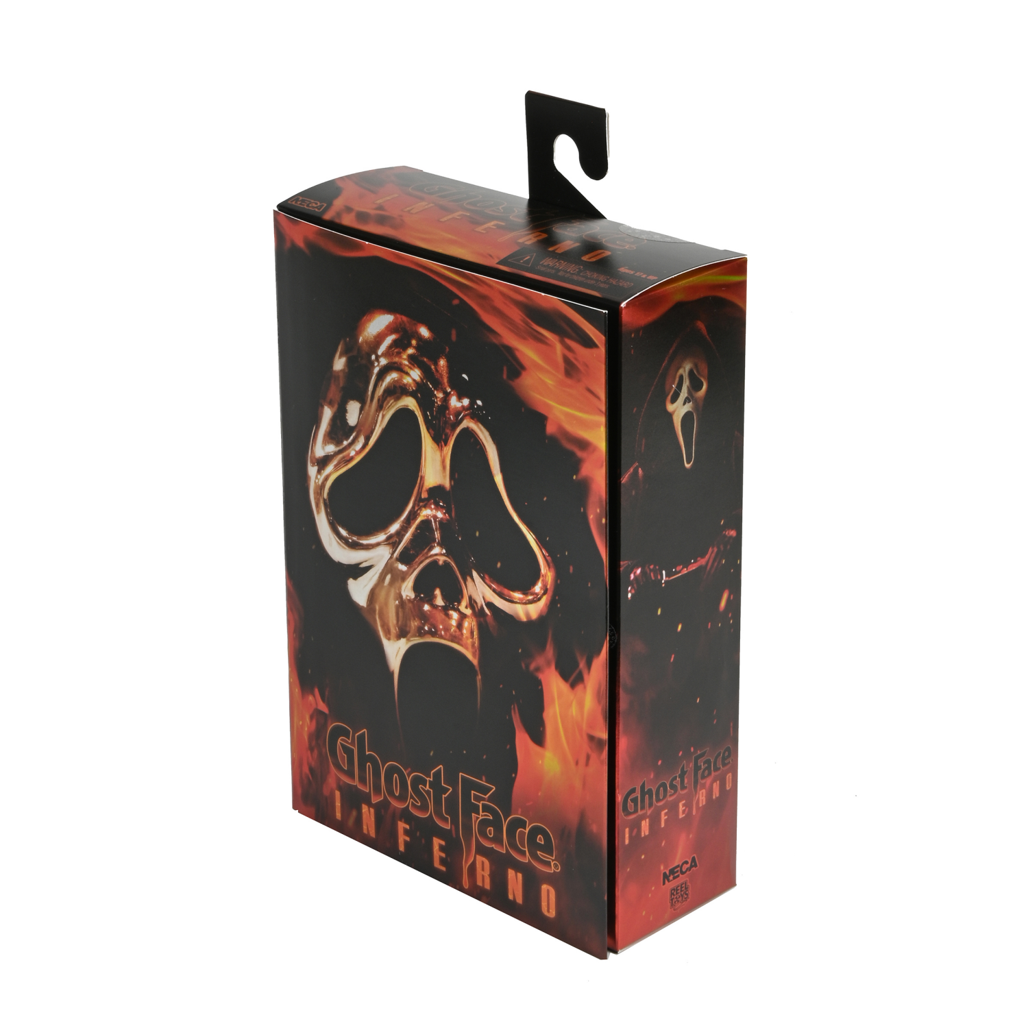 slide 6 of 6, NECA Ghost Face 7" Figure Ult Ghost Face Inferno, 7 in